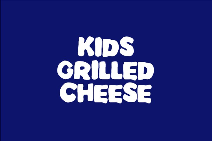 Kids Grilled Cheese