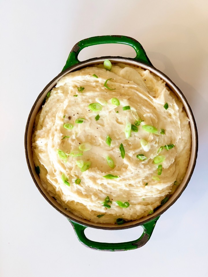 GOAT CHEESE WHIPPED POTATOES
