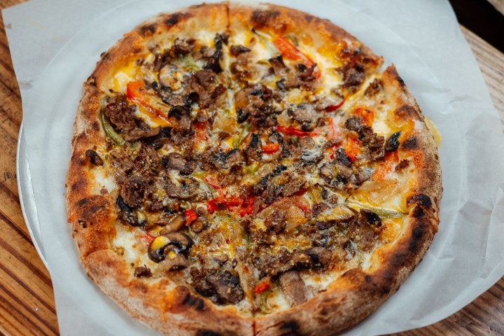 8" Philly Steak Pizza