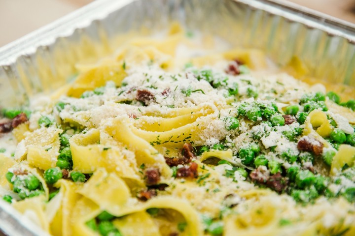Pappardelle Carbonara - Full Tray