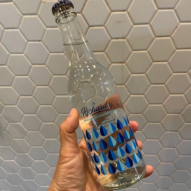 Sparkling Water from Richard's rainwater