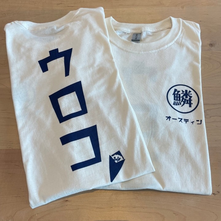 Uroko Katakana T-shirt - Off-White