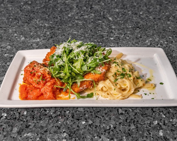 Chicken Milanese Pasta