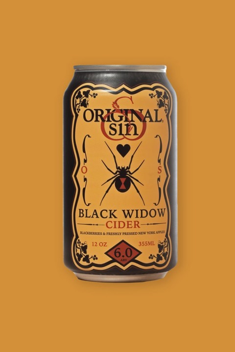 Original Sin Black Widow Blackberry Cider