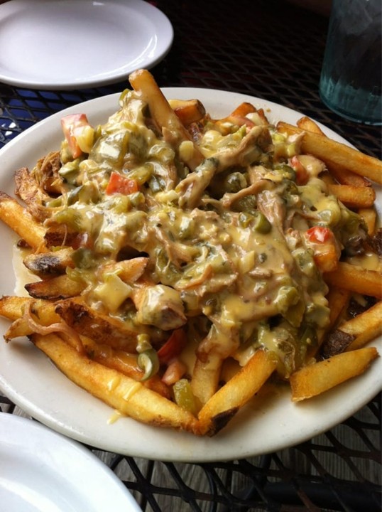 Green Chili-Cheese Fries