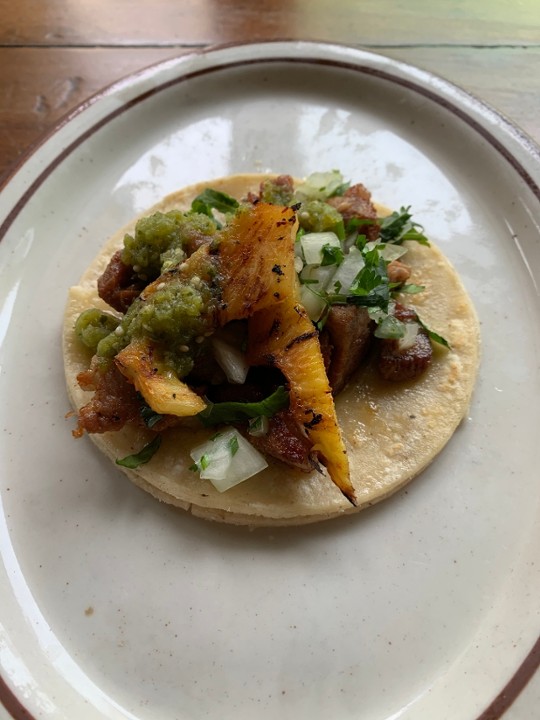 *Al Pastor Taco w/ Grilled Pineapple