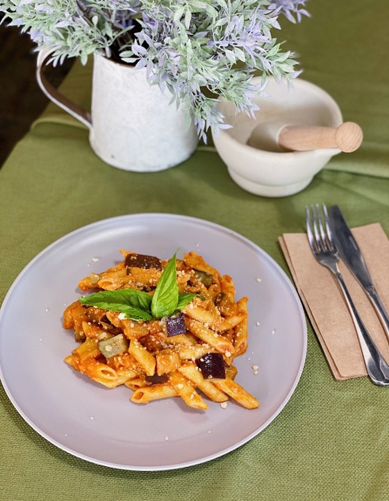 Eggplant Parmigiana Pasta