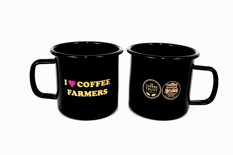 I Heart Coffee Farmers Mug, Black