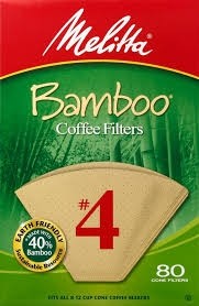 Melitta #4 Bamboo Filters