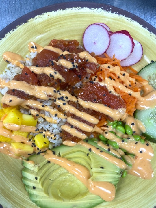 "Ahi Tuna" Poke - (v) (g)