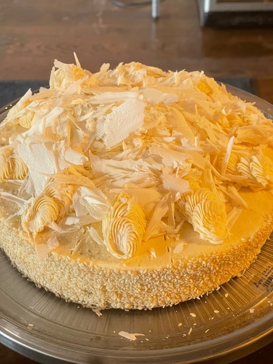 WHITE CHOCOLATE TAHINI TOURTE