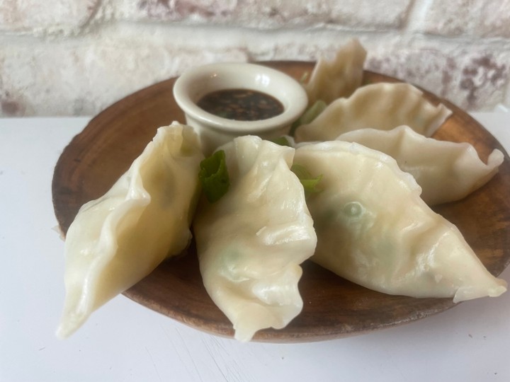 SESAME MUSHROOM DUMPLINGS