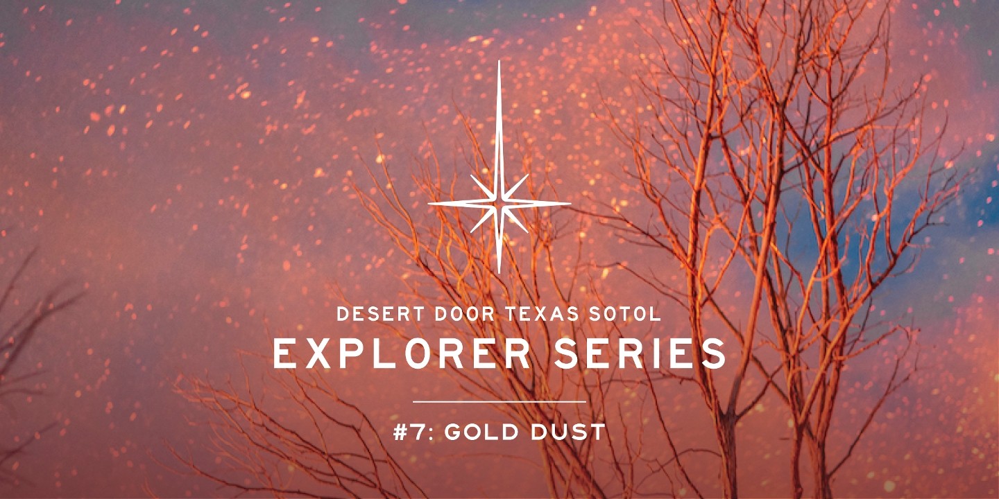 Gold Dust Sotol Bottle