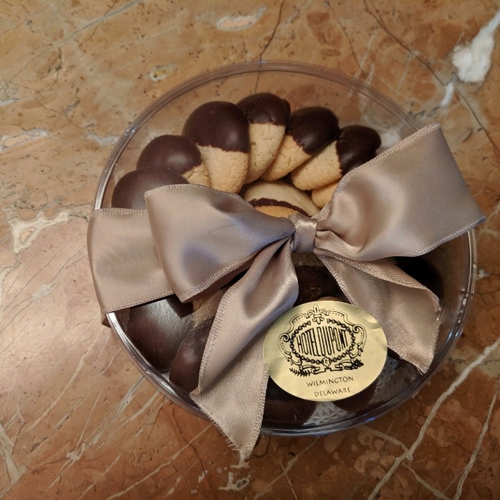 Gift Container - Chocolate Dipped Macaroons
