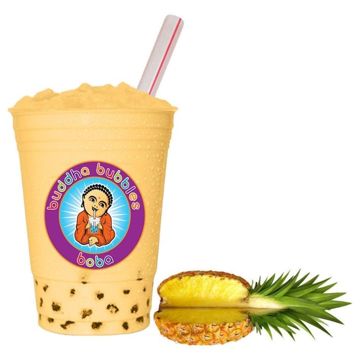 Pineapple Juice with Boba (Large 22 oz) (B14)