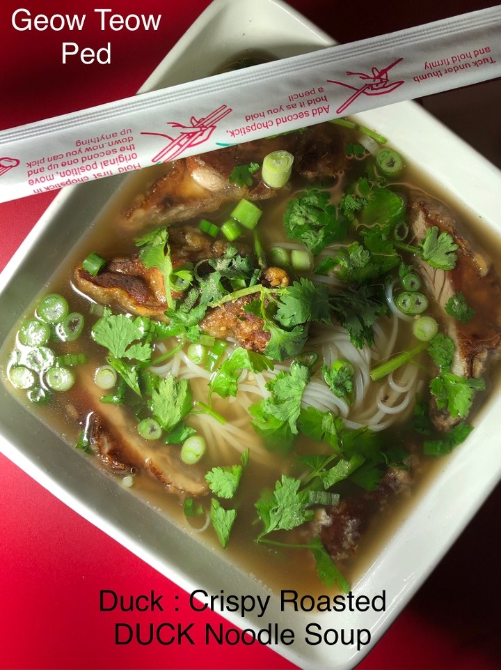 DS3. Roasted Duck Noodle Soup (Dinner)
