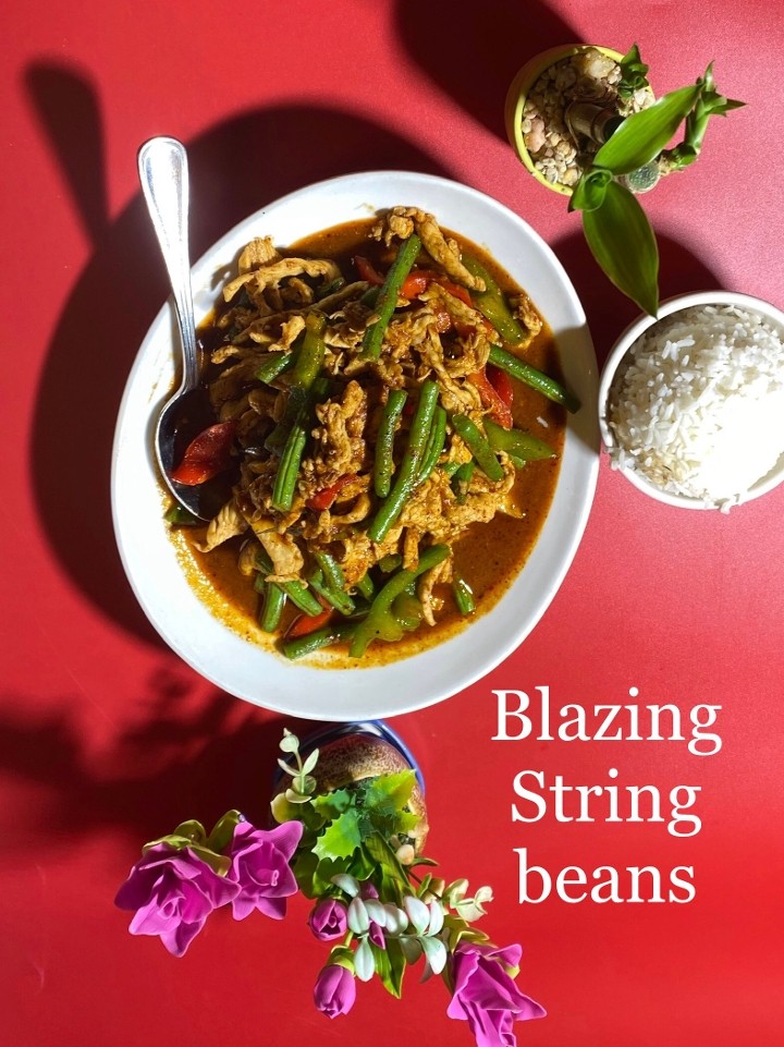 R8. Siam Blazing String Beans-(Dinner)