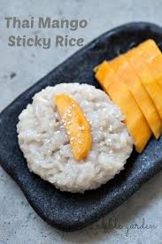 D4. Mango Sticky rice (Seasonal)