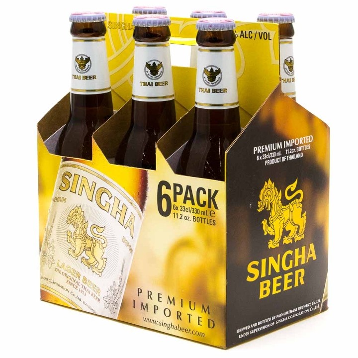 Thai Singha Beer (6 Pack)