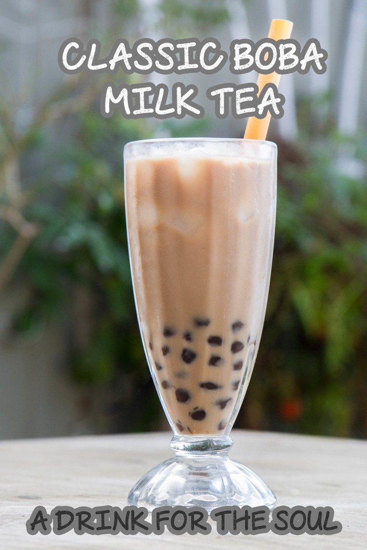 WECHAT : Classic Milk Boba Bubble tea (Large 22 oz) (B3)