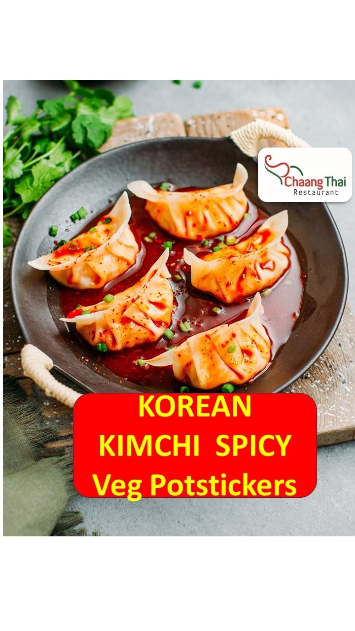 NEW!!! A20. KOREAN VEG HOT & SPICY KIMCHI Potsticker(Gyoza) :