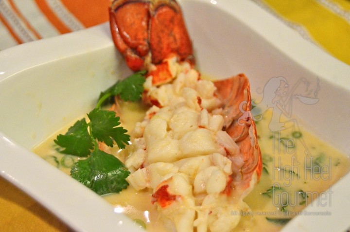 LS6. LOBSTER Coconut Lemongrass Noodle Soup (NS9)