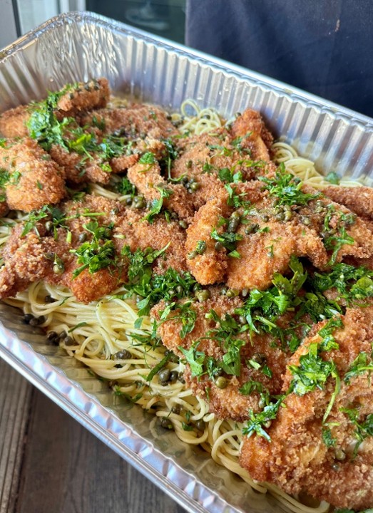 Crispy Chicken Picatta