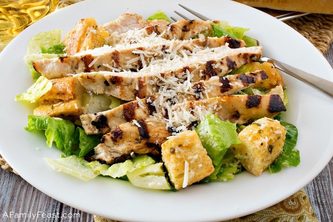 Grilled Chicken Caesar Salad Combo