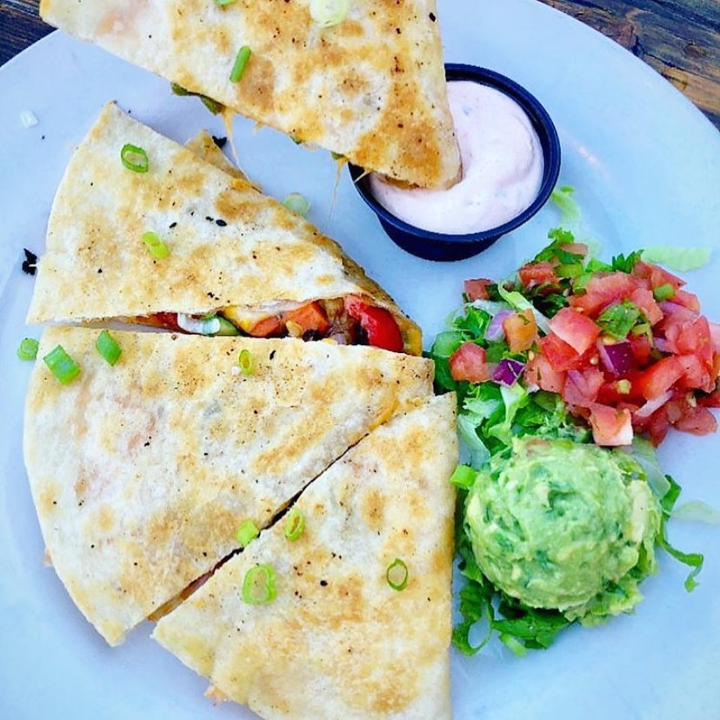 Grilled Vegetable Quesadilla