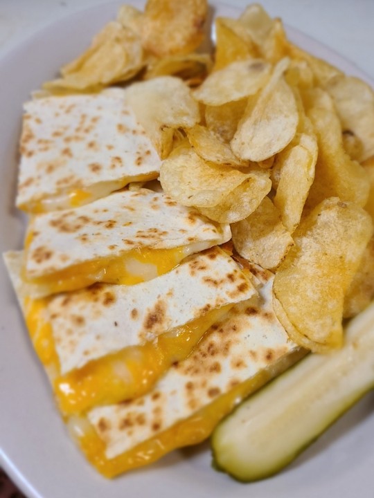 Kids Cheese Quesadilla with Chips