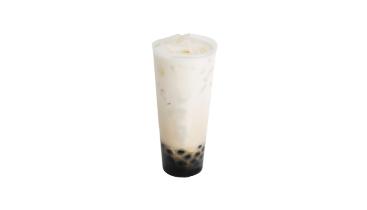 Cold Brown Sugar Milk w/ Boba**