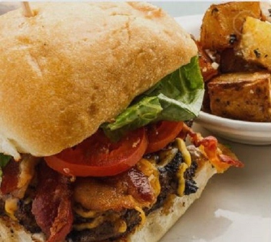 Loaded Bacon Cheese Burger