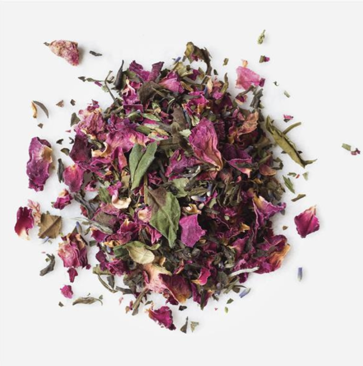 Organic Rishi White Rose Melange Hot Tea