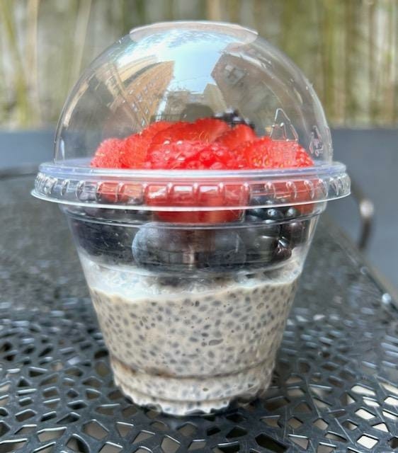 Organic Chia Seed Maca Pudding  (Meal Plan x2 Servings) - no fruit included