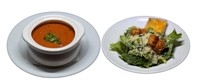 Soup & Caesar Salad