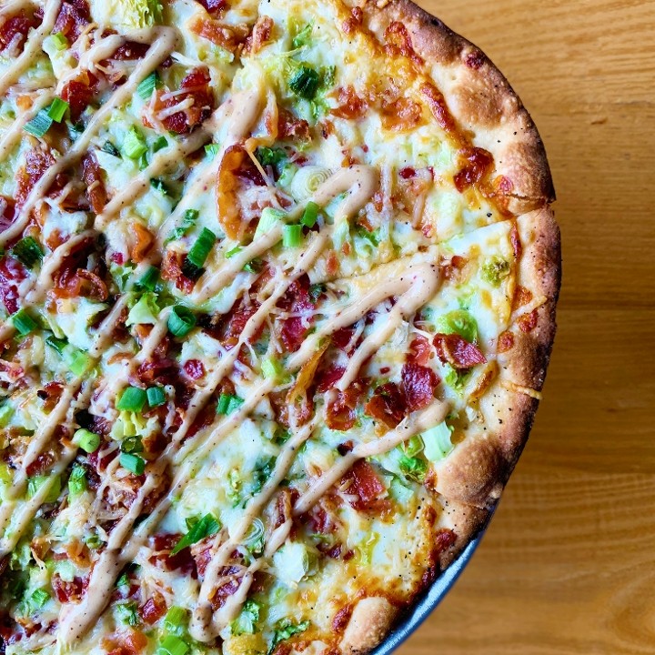 Brussels Sprouts Pizza