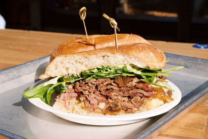 Smoked Tri-Tip Sandwich