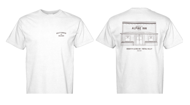 Tavern Short Sleeve White T-Shirt