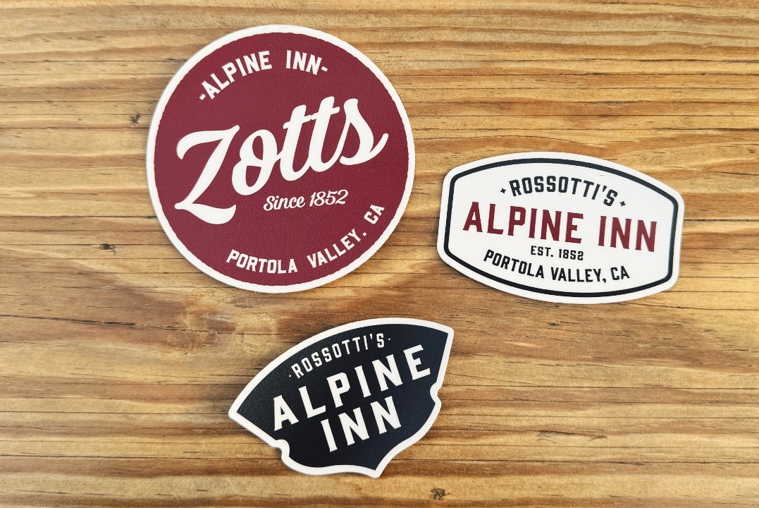 Alpine Inn Stickers