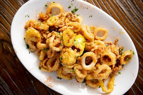 Honey Garlic Calamari