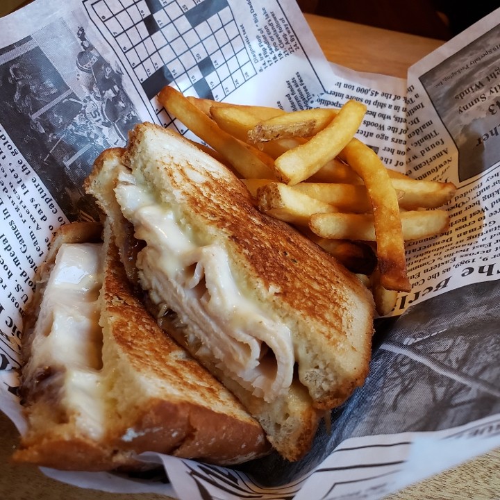 Turkey & Brie Grilled Cheese