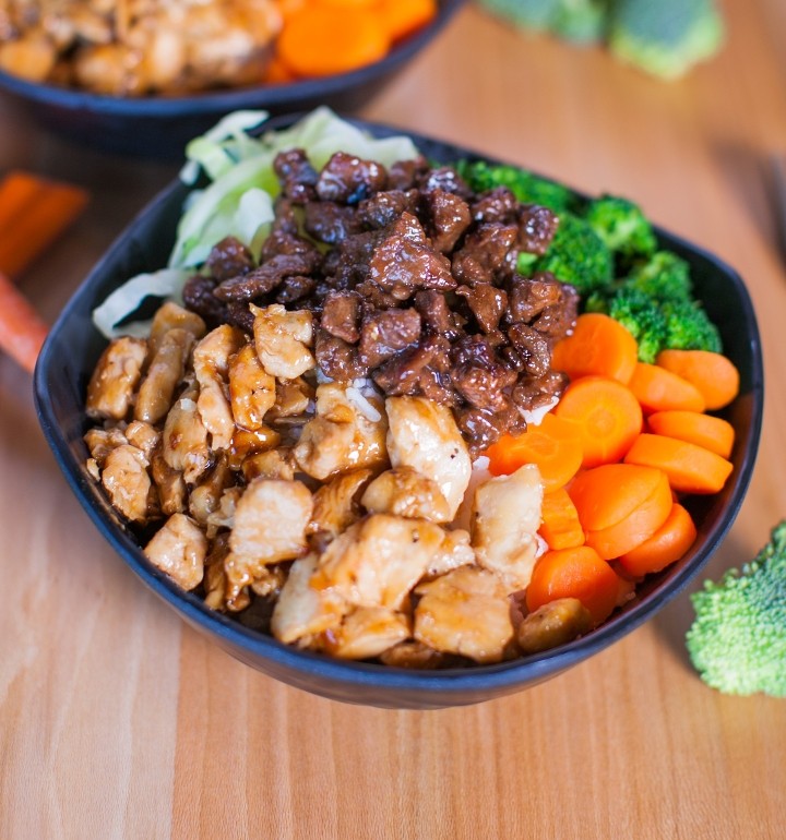 Beef and Chicken Bowl