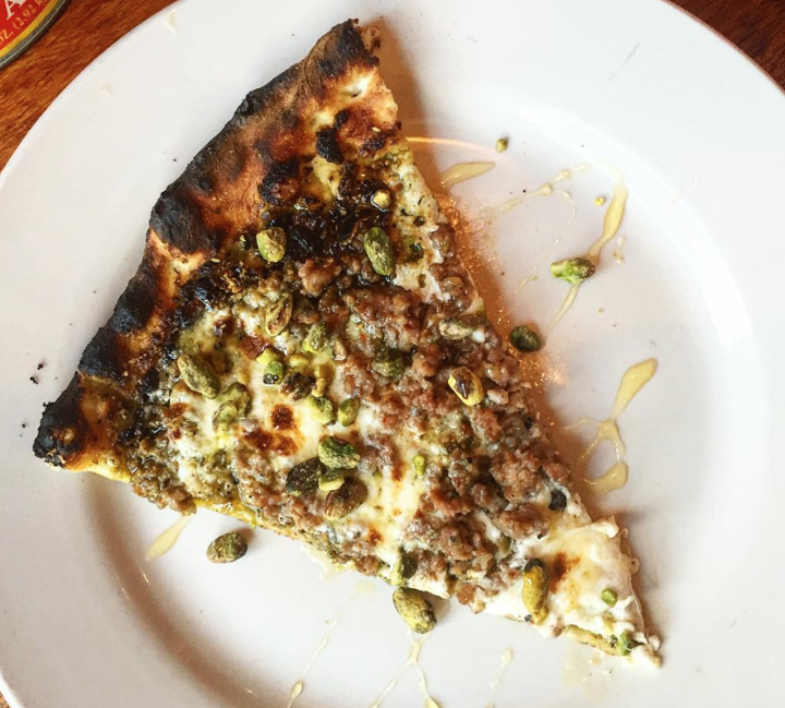 Pistachio Pesto Pizza