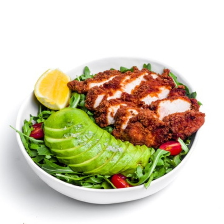 Vegetarian Crispy Chicken Salad