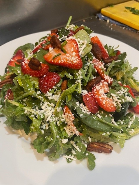 Arugula & Strawberry Salad