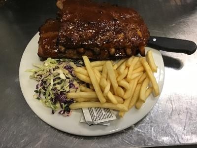 1/2 Rack Baby Back Ribs GF 4pm-Close