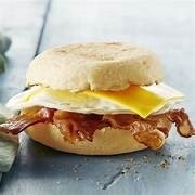 Egg Sandwich w/ Bacon