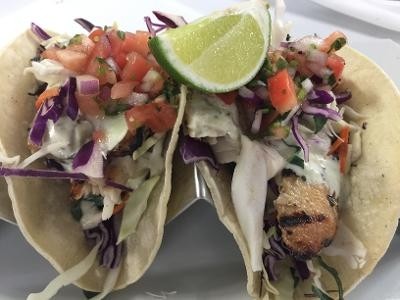 Grilled Fish Tacos GF  until 4pm only
