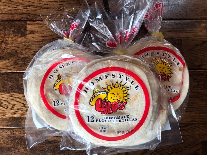 Pack of Lalo's Flour Tortillas