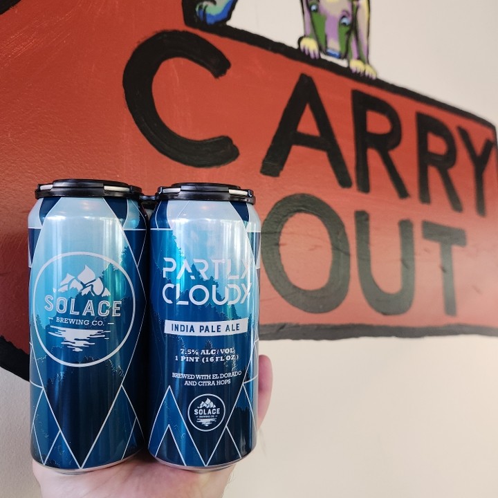 Solace Partly Cloudy NEIPA 16oz Can  - 4pk